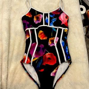 Floral print dance wear super fun and colorful